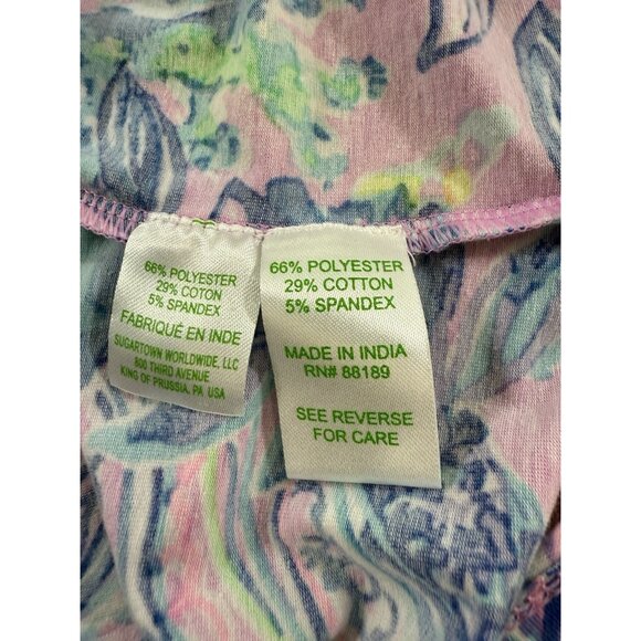 Lilly Pulitzer Winona Knit Tunic Top Just A Lil Jelly Floral Print Shirt Size S - Picture 9 of 10